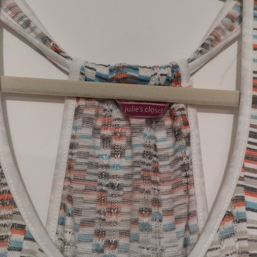 Multi colored knit tank top - Picture 3 of 8